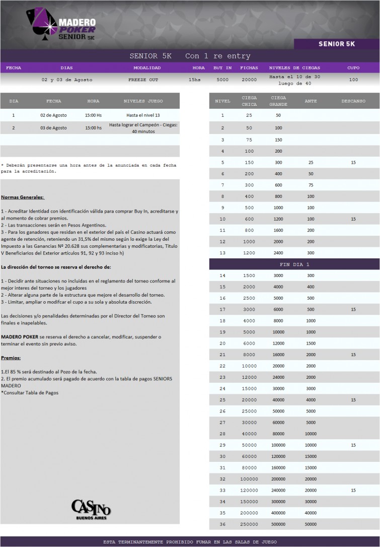 Estructura Senior