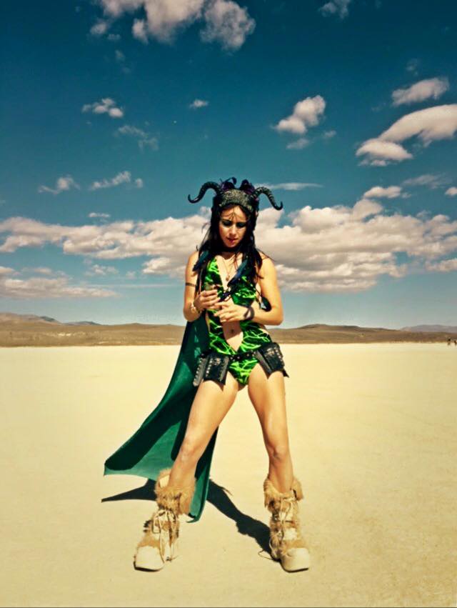 Check out Liv Boeree's sizzling pics at the Burning Man Festival -...