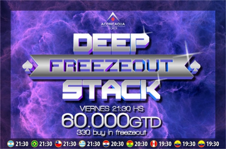 viernesDeep Stack Freezeout_LATAM