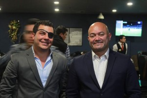 Juan Carlos Rivera y Fernando Obando