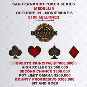 San Fernando Poker Series - Flyer