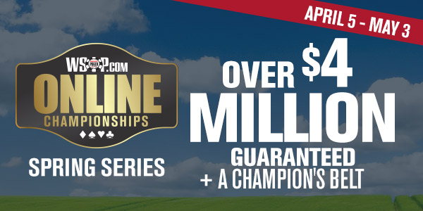 Llega el WSOP Online Spring Series con US$4 millones