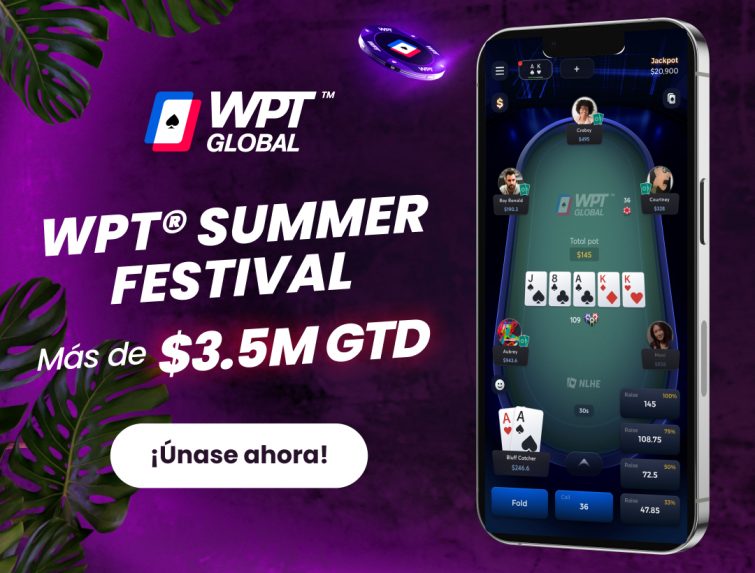 La semana comienza con el Main Event del WPT Summer Festival