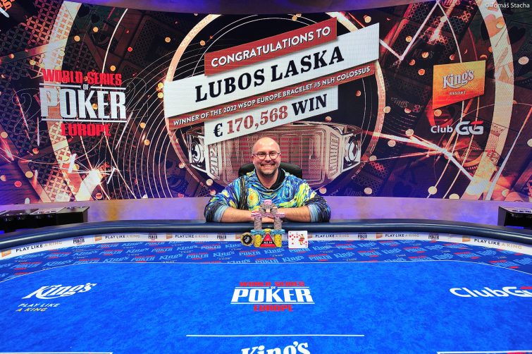 Lubos Laska ganó su primer torneo en la WSOP Europa
