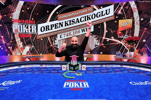 El turco Kisacikoglu se llevó el €50K de la WSOP Europa