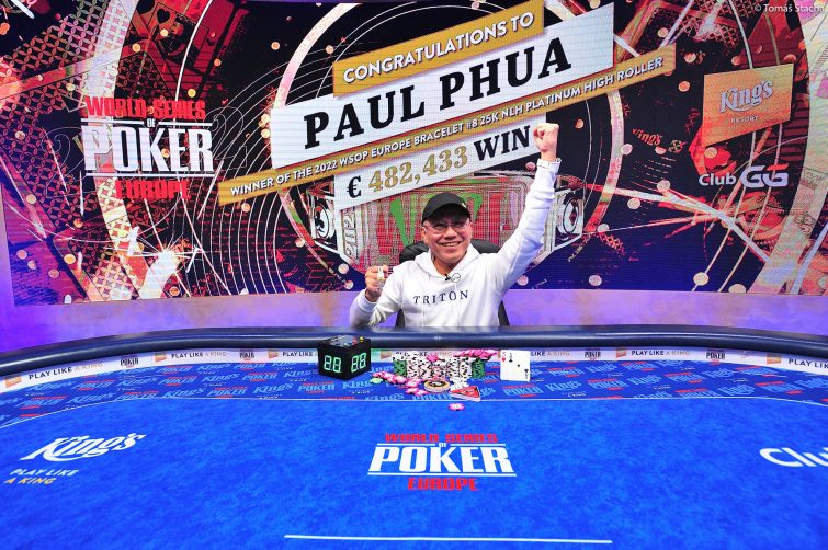 Paul Phua dominó a las estrellas y ganó su primer brazalete