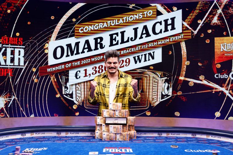 Omar Eljach es el nuevo campeón de la WSOP Europa