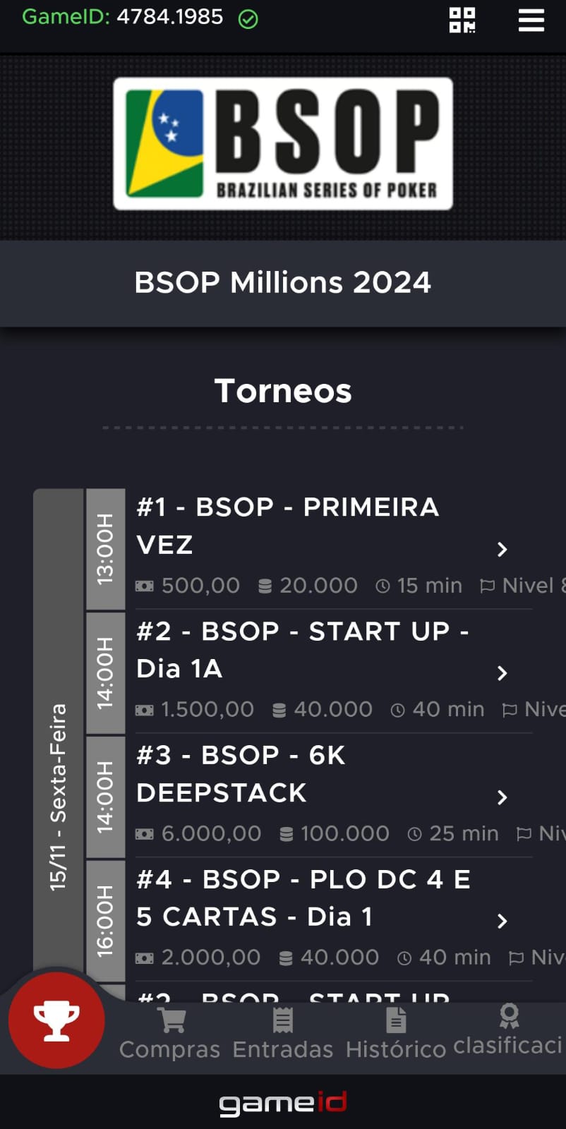 BSOP Millions